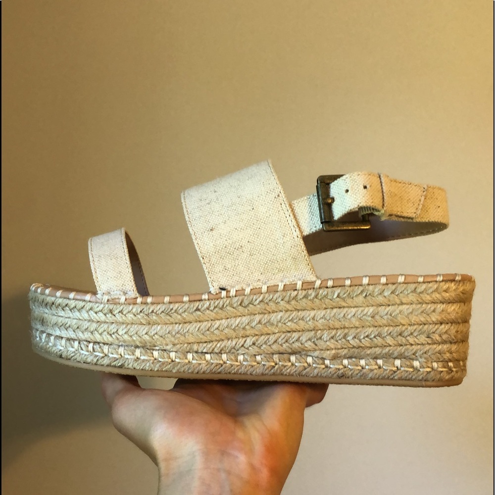 Just Fab platform sandal